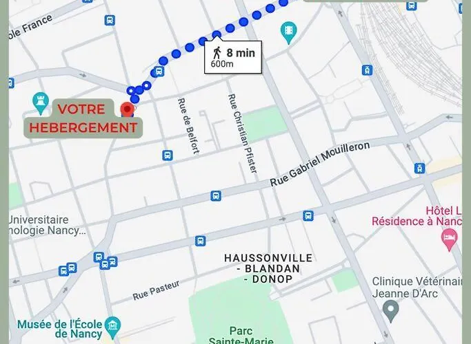 Thermal A 10 Min A Pied De La Gare Apartment *